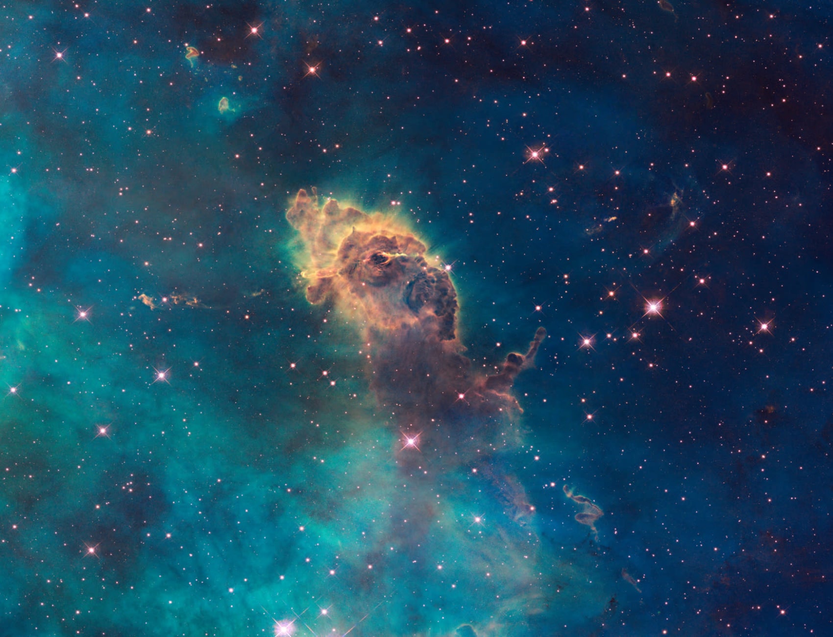 Stellar Jet Nebula Wallpaper Mural