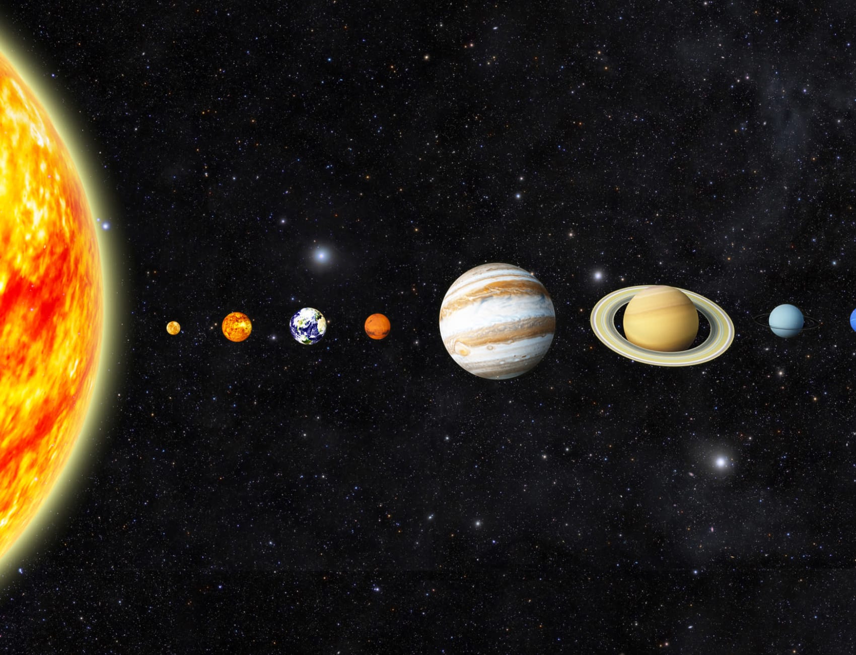 The Planets Wallpaper Mural