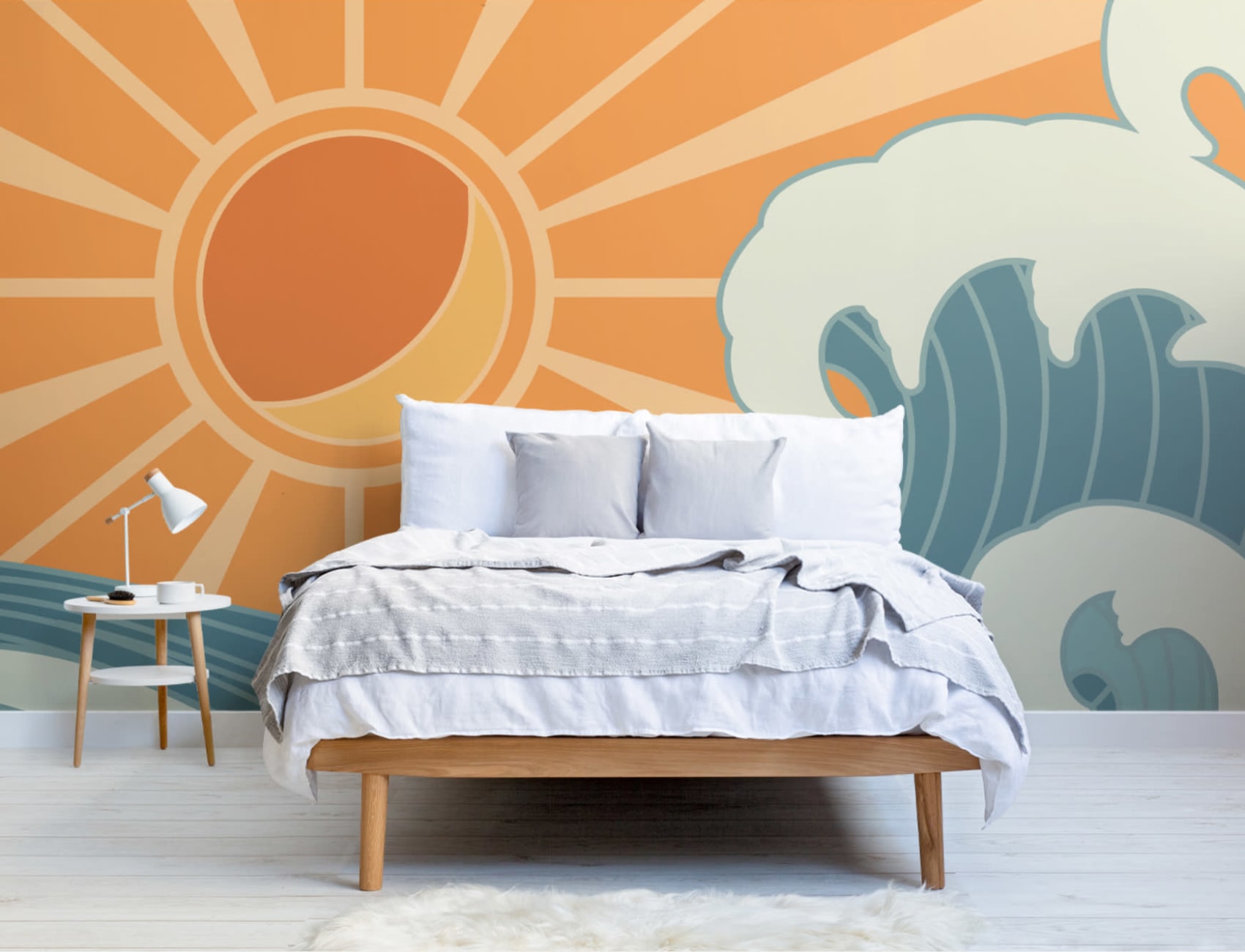 Retro Surf Wallpaper Mural