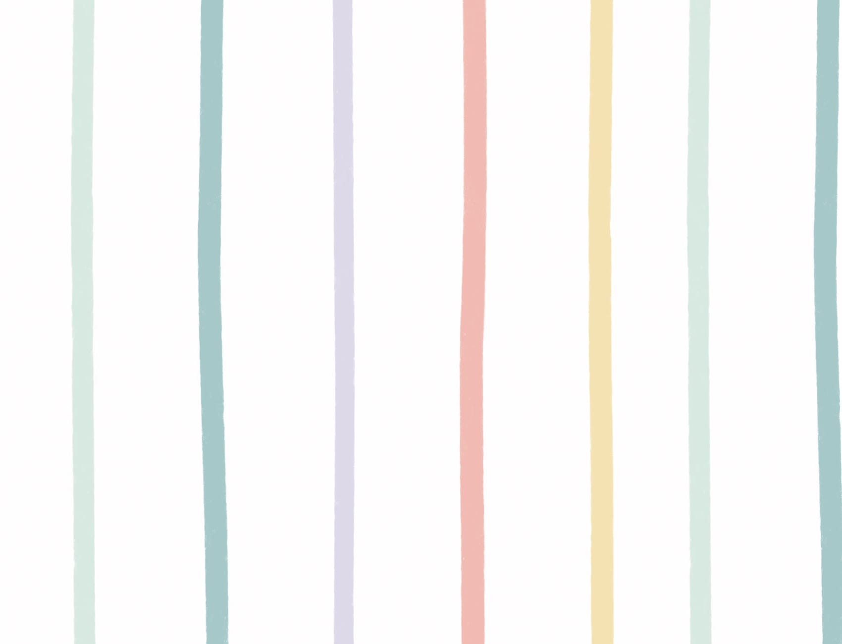 Pastel Rainbow Stripe Wallpaper