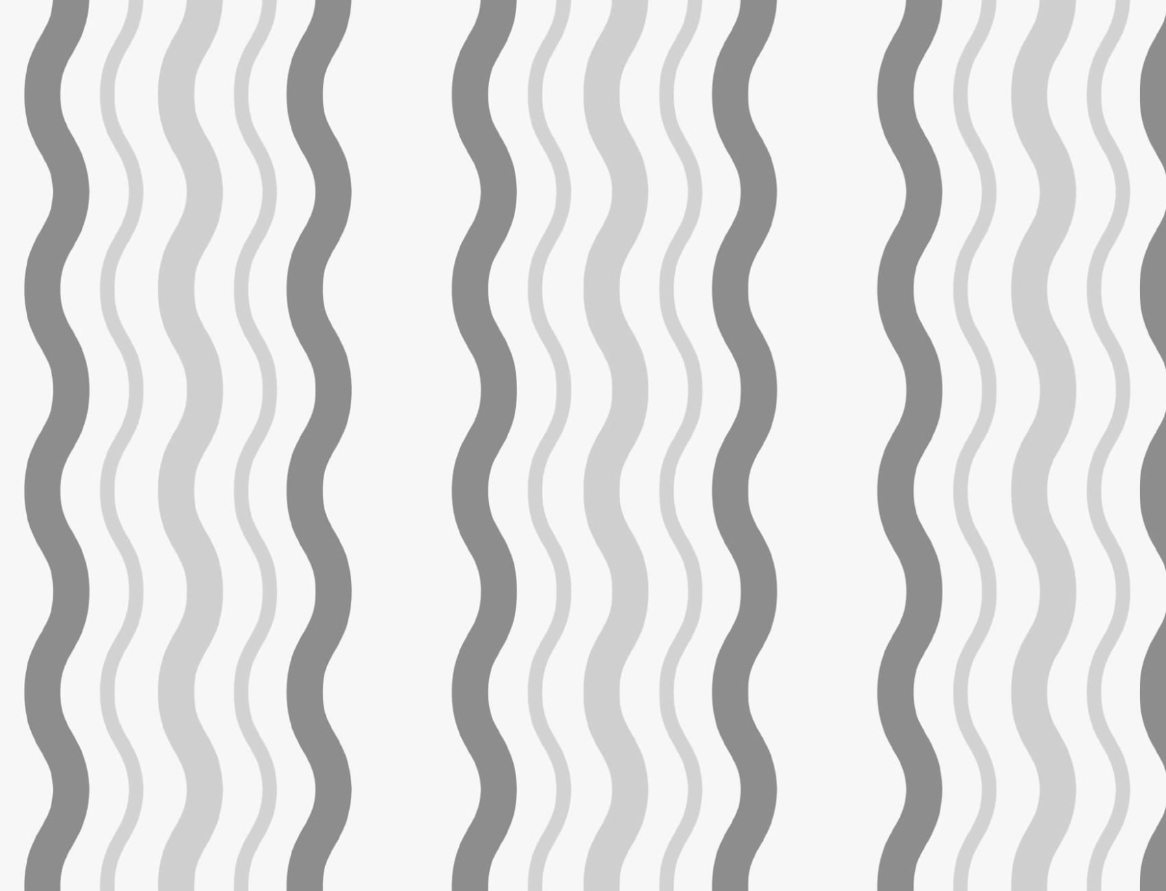 Grey Ric Rac Striped Repeat Pattern Wallpaper