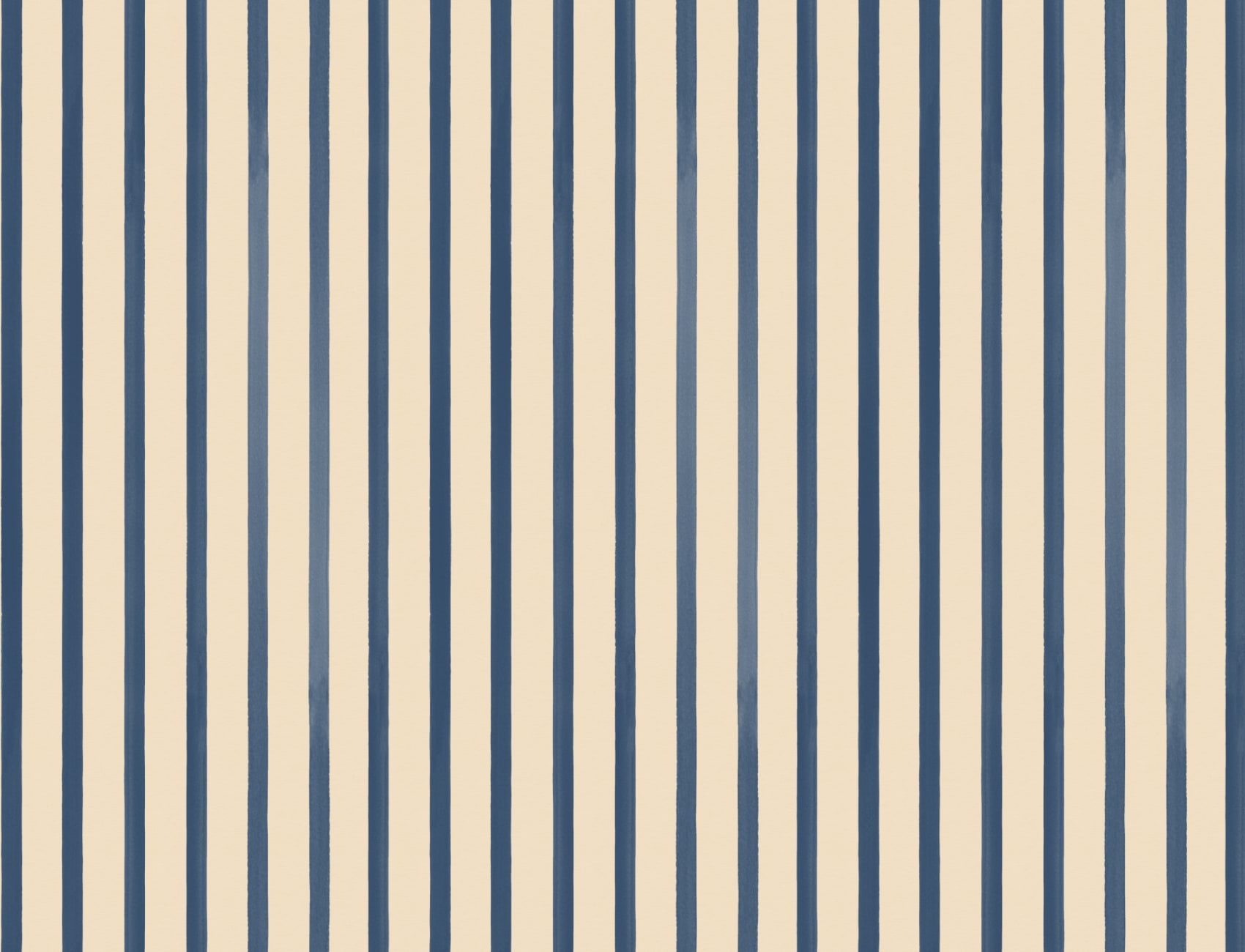 Elegant Blue Striped Pattern Wall Mural