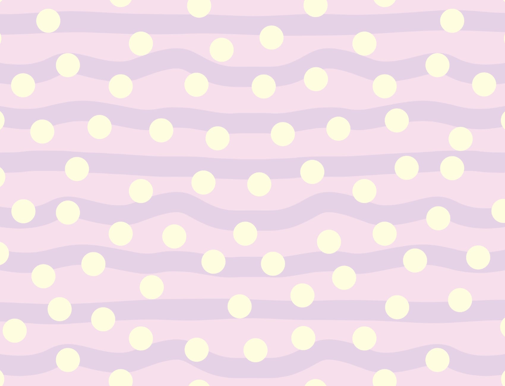 Elizabeth Olwen Polka Pop Lilas Papier peint panoramique