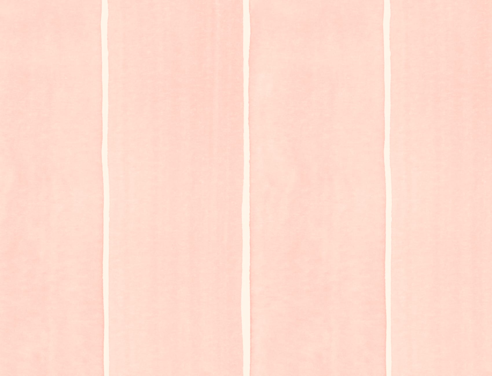 Papier peint aquarelle à rayures verticales épaisses rose