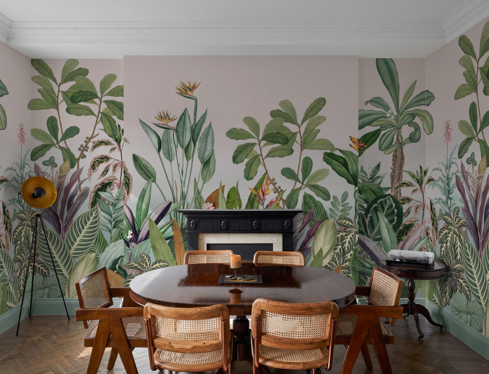 Tropical Plants Jungle Landscape Wallpaper Mural