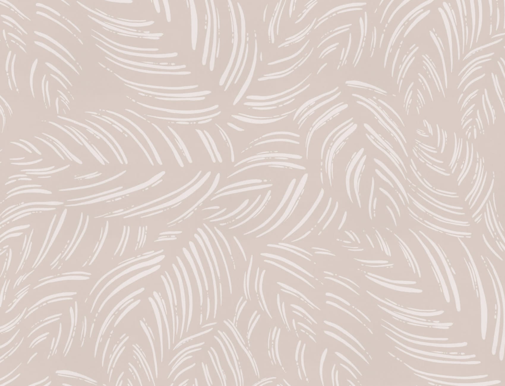 Pink Calathea Leaf Pattern Wall Mural