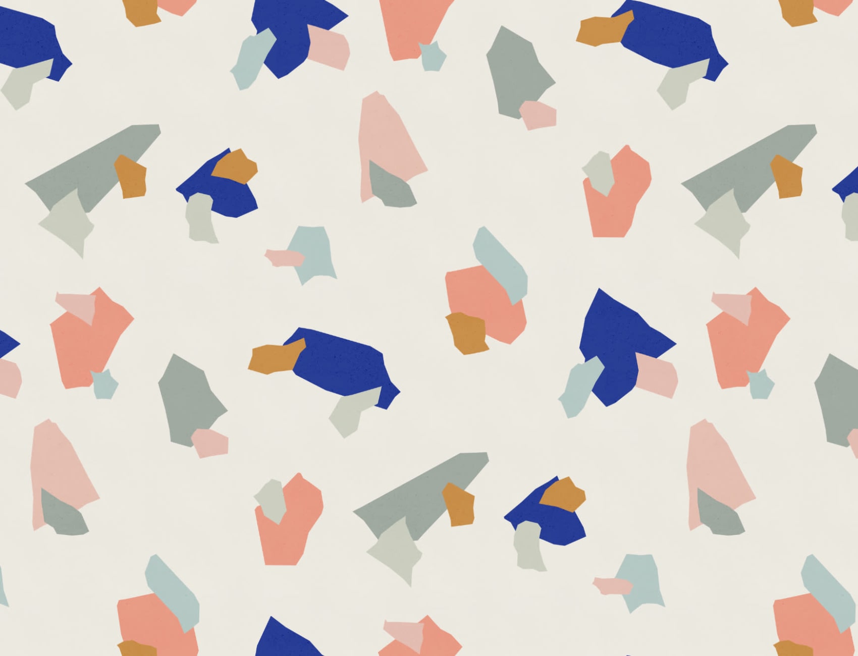 Colorat Abstract Terrazzo model tapet Mural