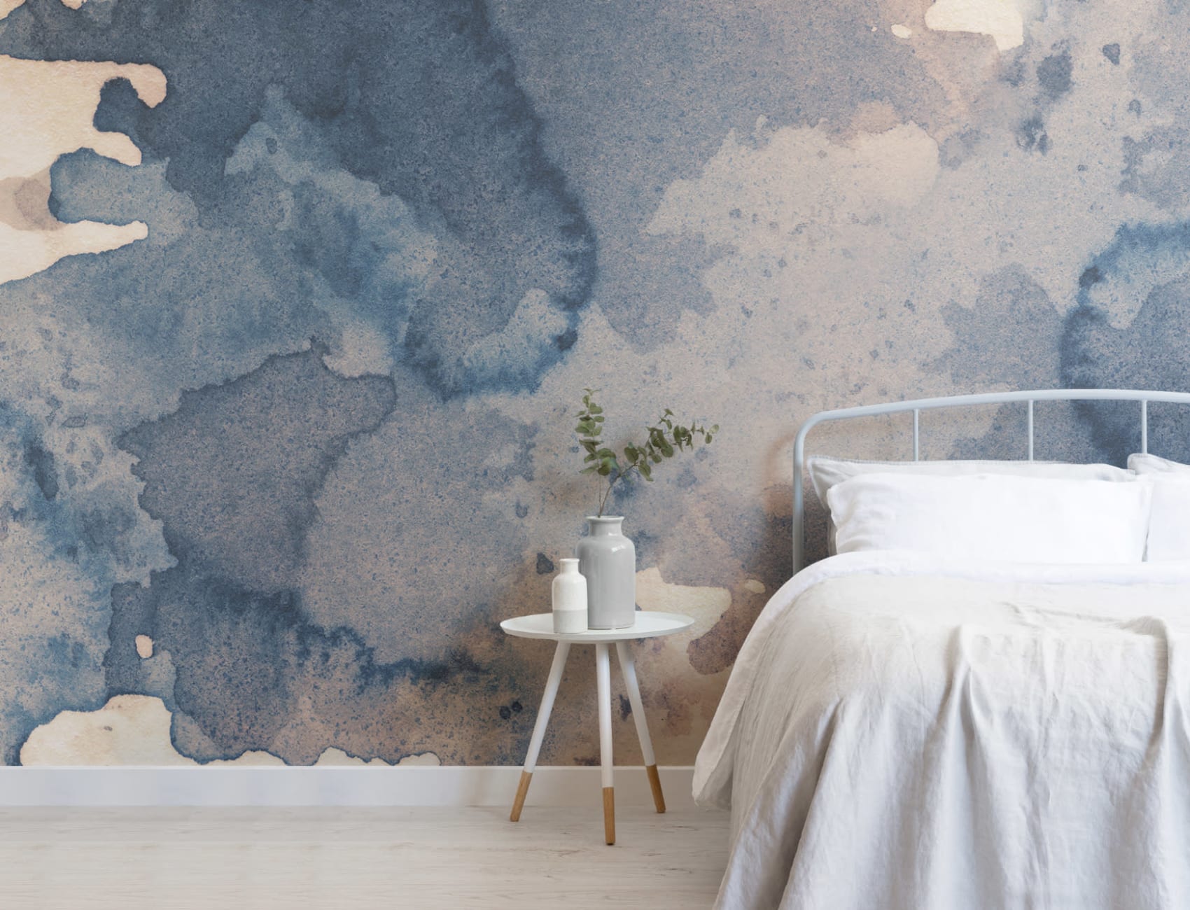 Ink Blot Akvarell Paint Fototapet