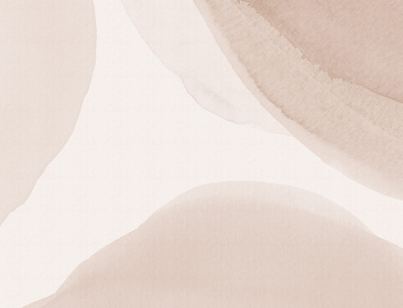 Neutral Calming Watercolor Shapes Abstract Mural
