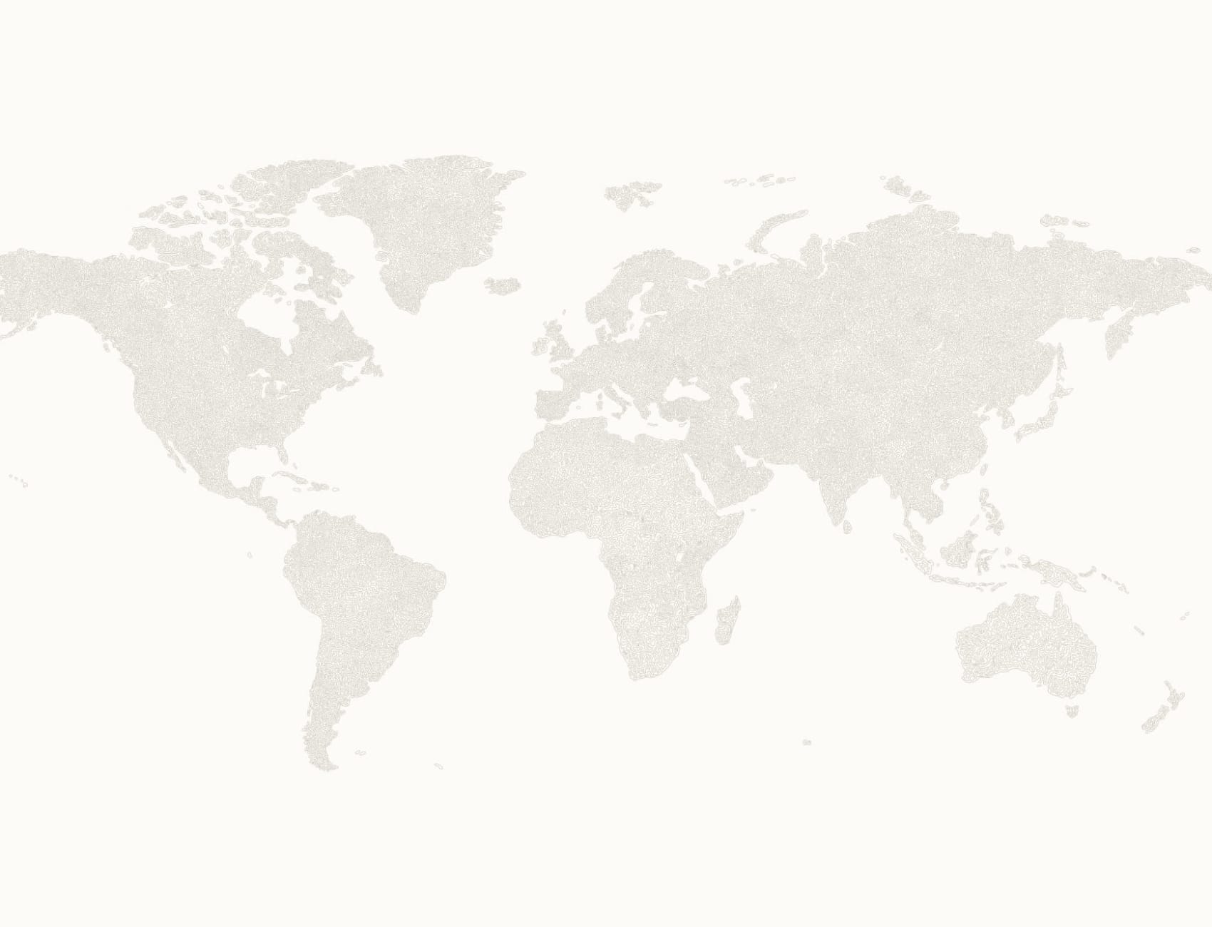 Grey Abstract World Map Wallpaper Mural