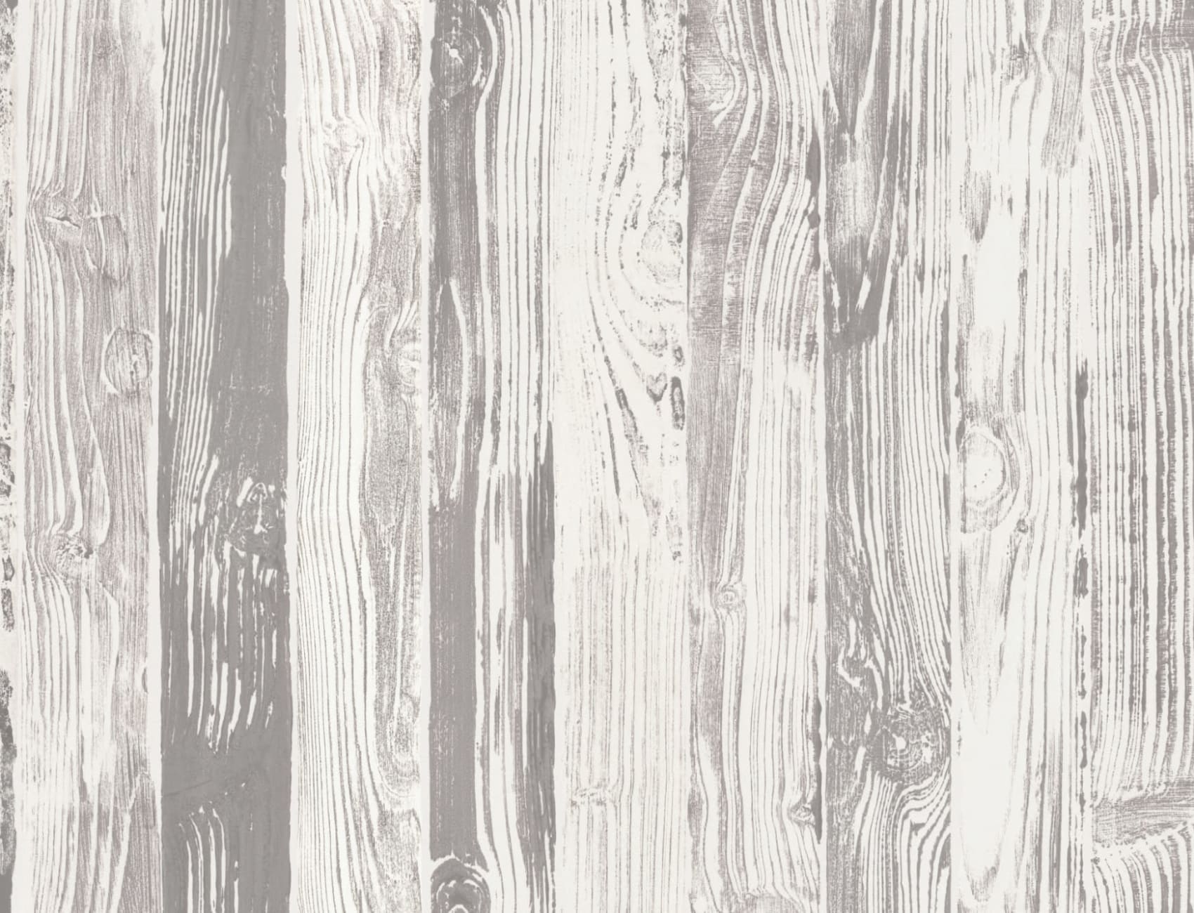Mural de papel de parede com efeito de painel de madeira impresso neutro