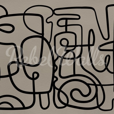Artsy, Warm Gray pattern image