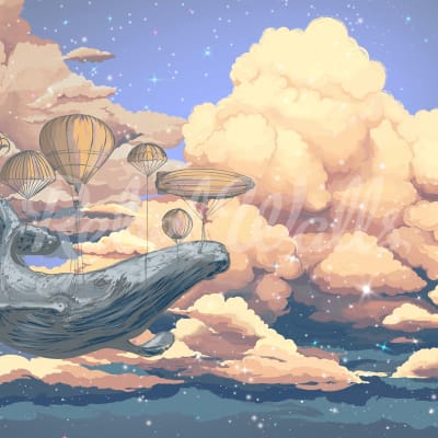 Among the Clouds pattern image