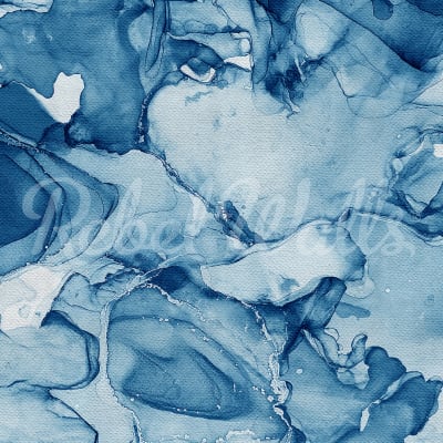 Blue Watercolors pattern image