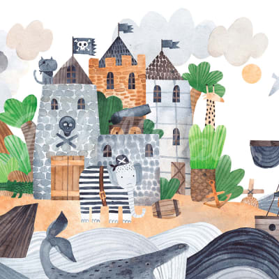 Castle of Pirates pattern image