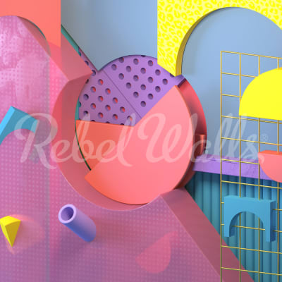 3D Art, Multi pattern image