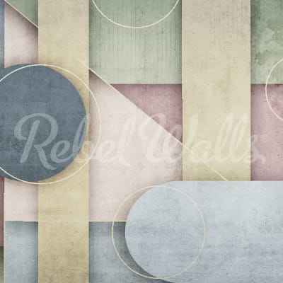 Arch Forms, Pastel pattern image