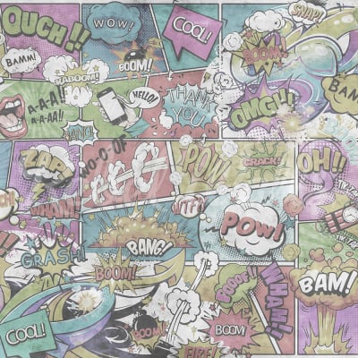 Comics, Vintage pattern image