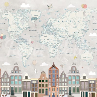 City World, Pastel pattern image