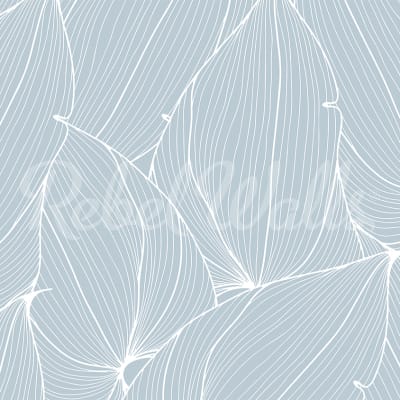 Big Leafs, Baby Blue pattern image