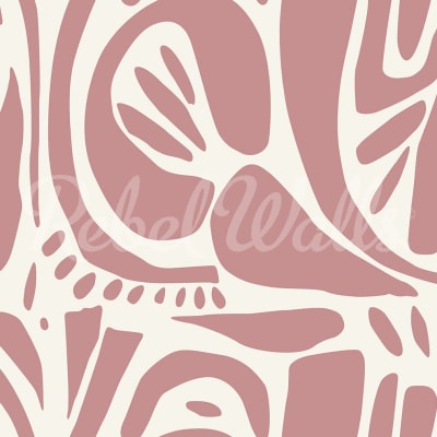 Abstract Forms, Soft Pink pattern image