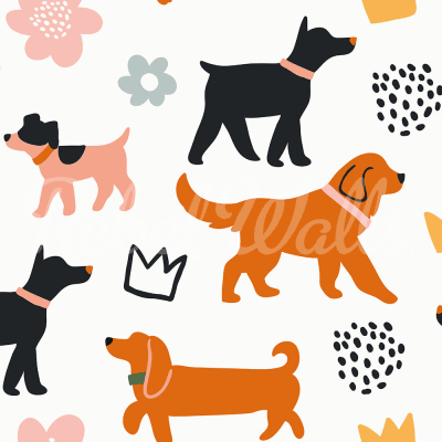 Dog Walk, Multi pattern image