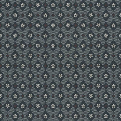 Kimono dark blue pattern image