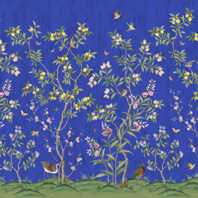 Chinoiserie Chic, Cobalt pattern image