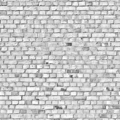 Brick Wall, white pattern image