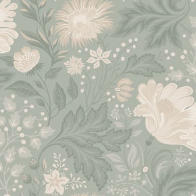 Ava sage green pattern image