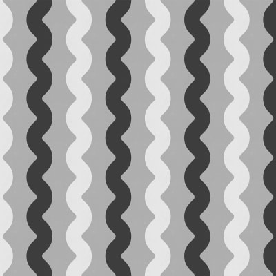 Wobbly Black & White pattern image