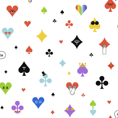 Poker Face, Rainbow pattern image