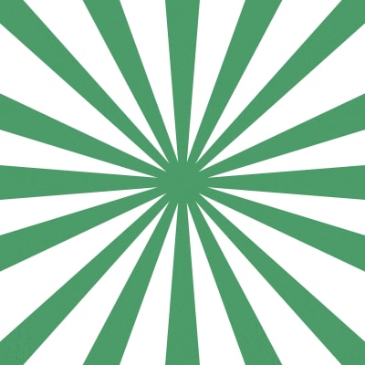 Rays, Green pattern image