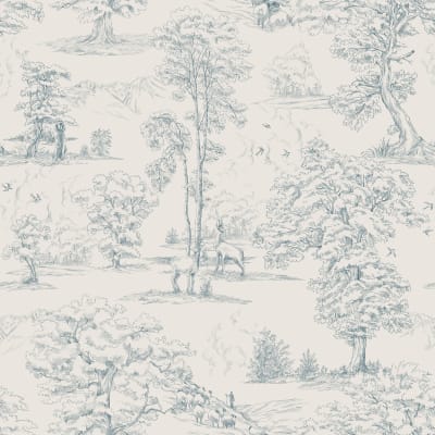 Montfort indigo blue pattern image