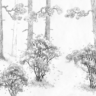 Forest Memories, Graphite pattern image