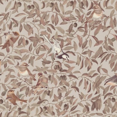 Backwood Birds,	Brown pattern image
