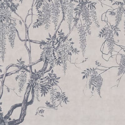 Wisteria Tree Blue - Rebel Walls