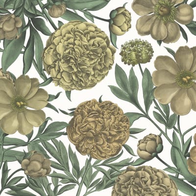 Peony Delight, Saffron pattern image