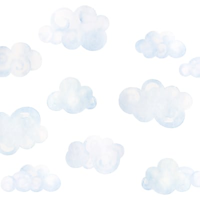 Watercolor Clouds pattern image