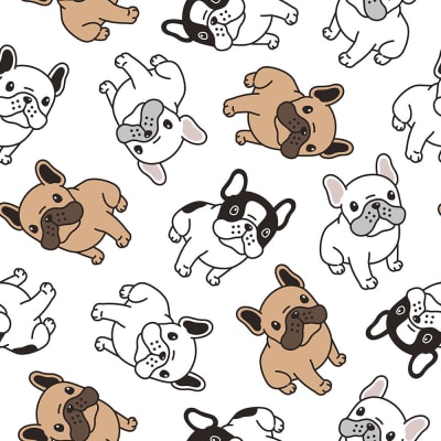 Frenchies pattern image