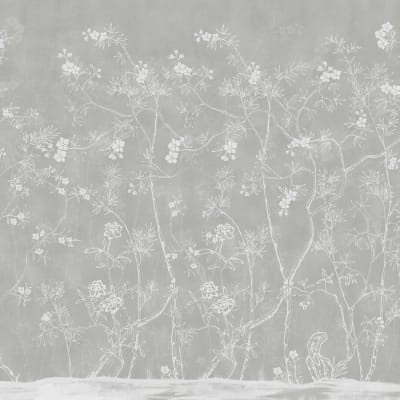 Soft Chinoiserie, Gray pattern image