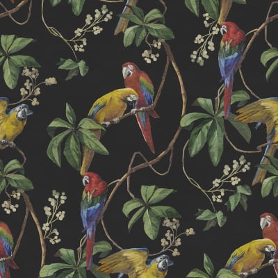 Parrots, Midnight pattern image