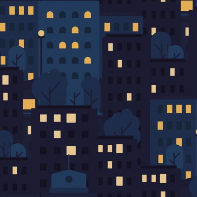 Big City, Midnight pattern image