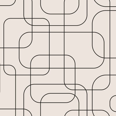 Graphic Lines, Beige - Wallpaper | Rebel Walls