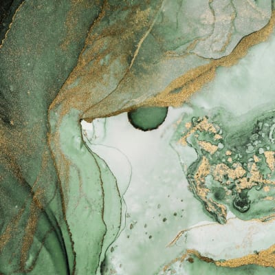 Agate Crystal, Green pattern image