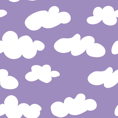 Cloudy, Lilac pattern image