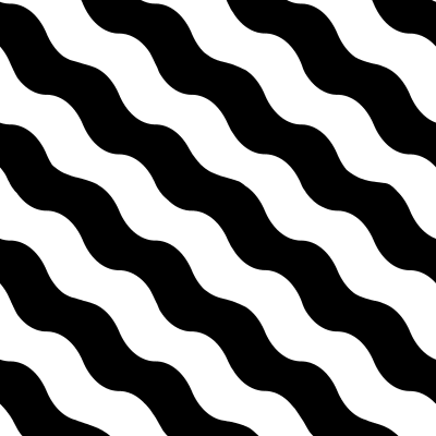 Polka Stripe, Black & White pattern image