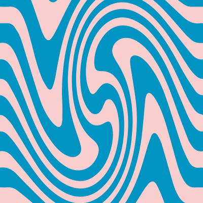 Happy Wobbly, Pink & Blue pattern image