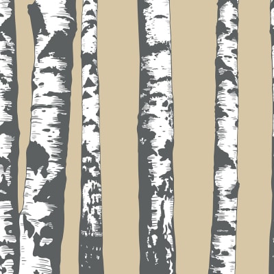 Birch Grove, Beige pattern image