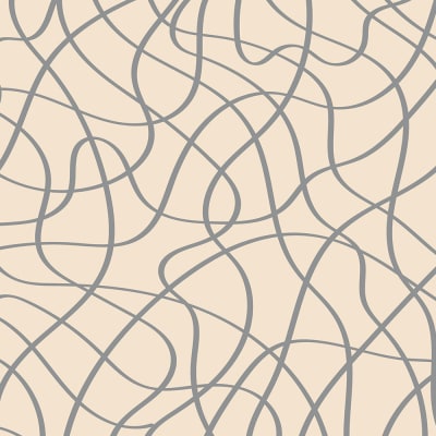 Doodle Lines, Beige pattern image